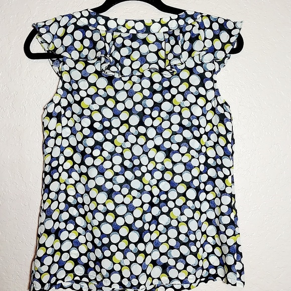 Anthropologie Portrait of a Girl pockadots blouse - Picture 2 of 7